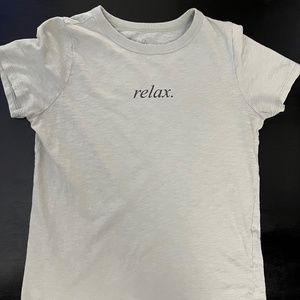 Light green relax tshirt